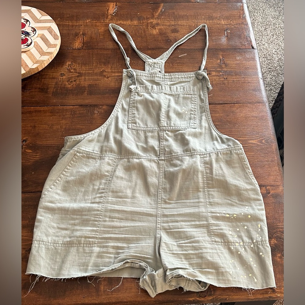 Aerie Light Green Overalls
